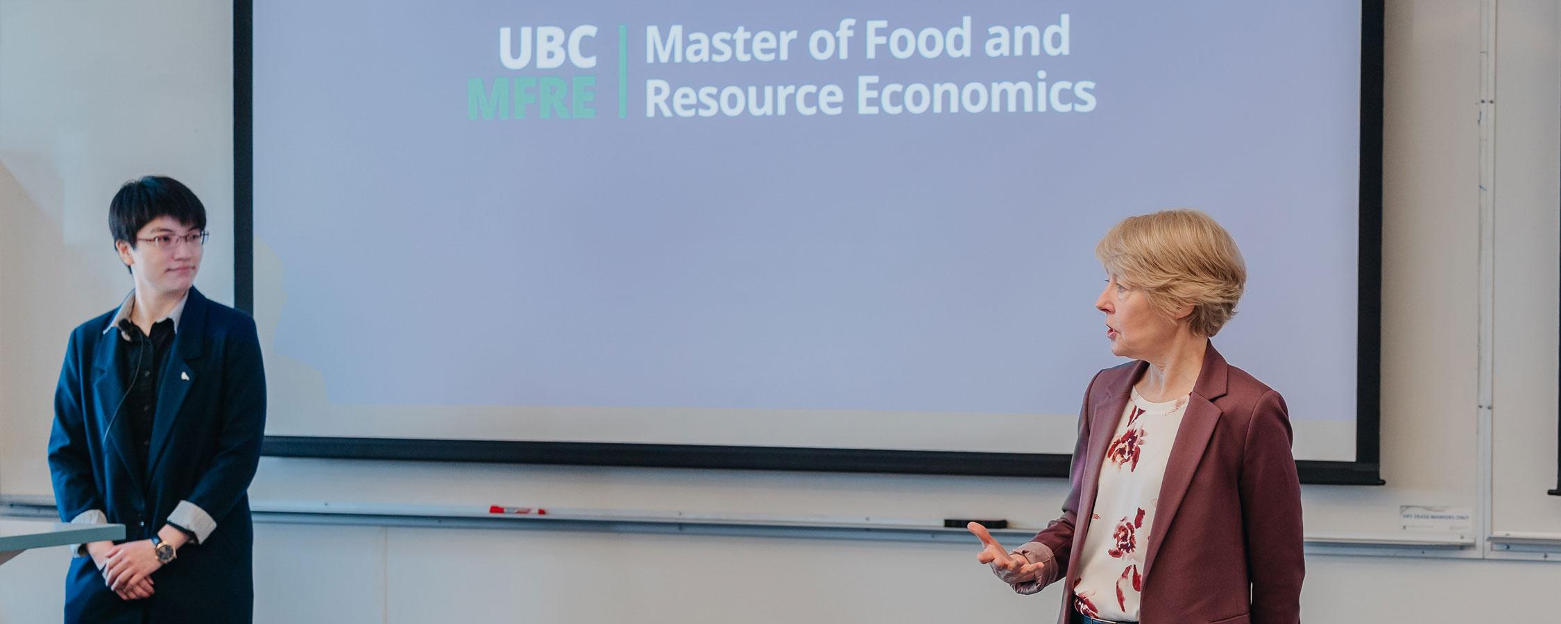 sustainability grant UBC MFRE